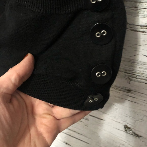 Alison Sheri faux wrap faux layered top - Picture 3 of 4